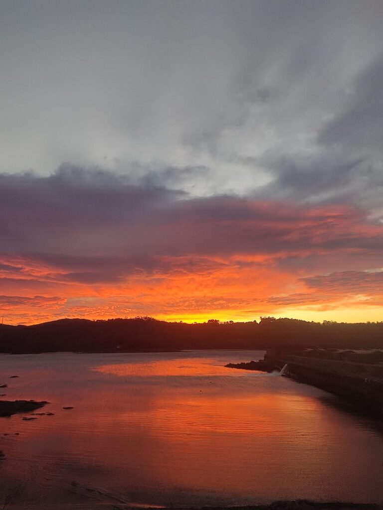 Atardecer desde la Cetárea de Merexo